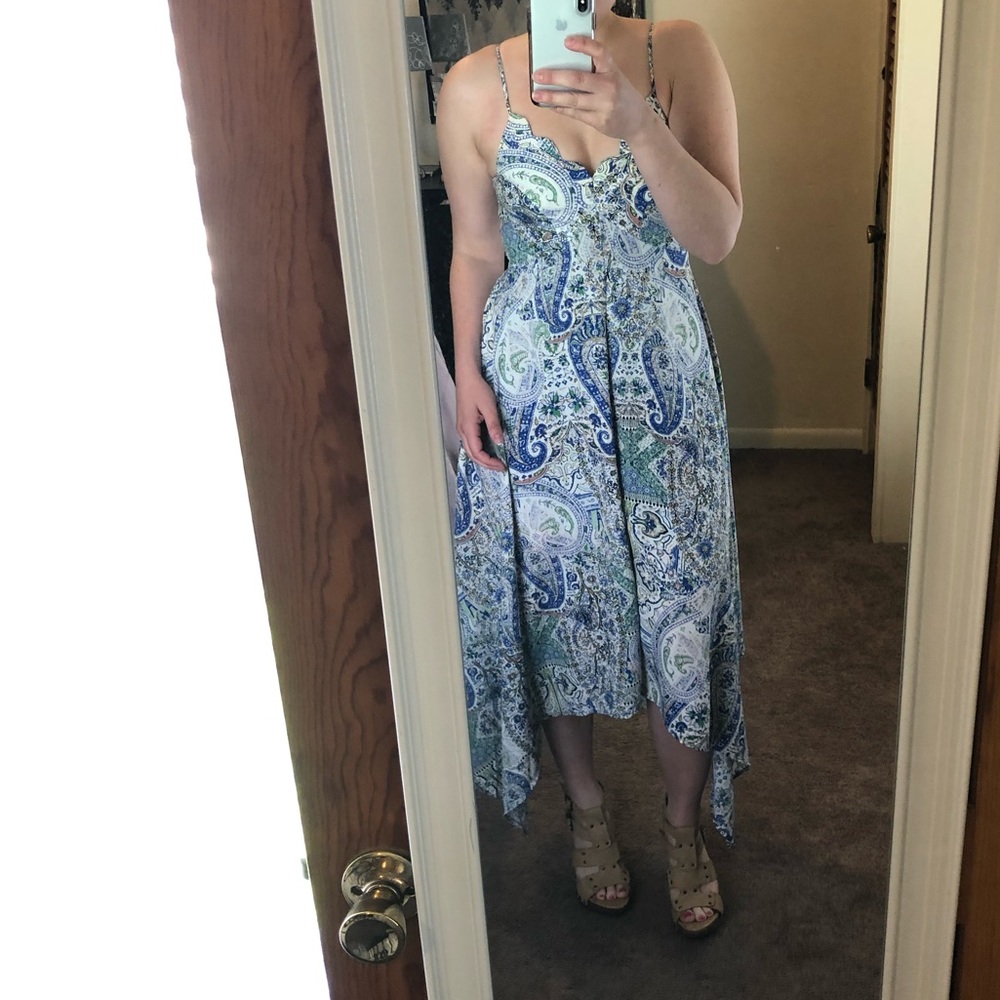 Asymmetrical dress
